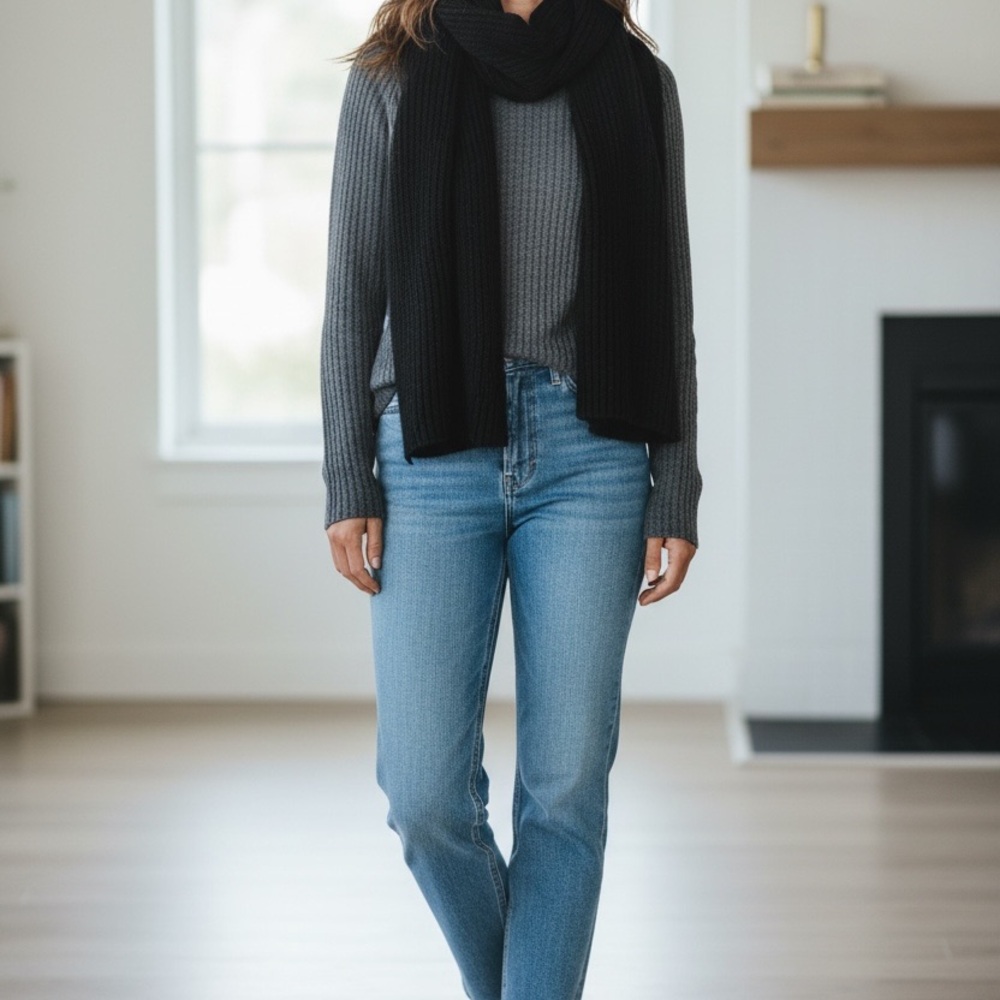 Black Scarf